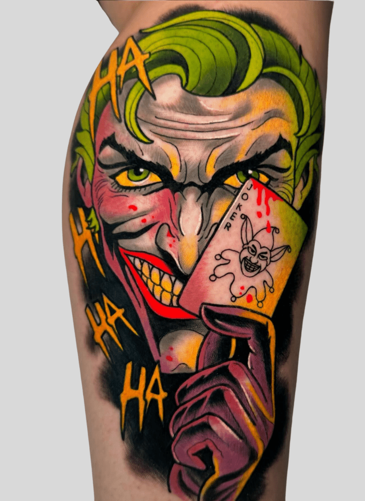 Joker Tattoo Design Image