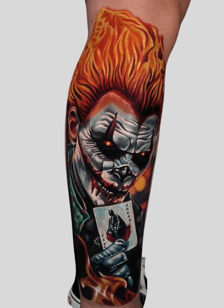 Joker Tattoo Photograph