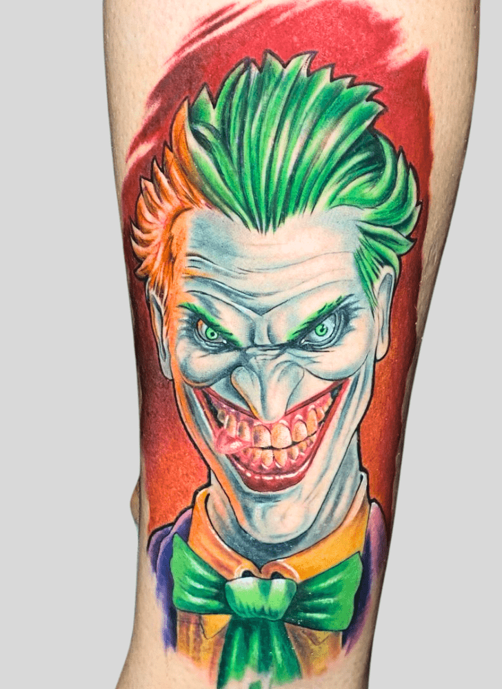 Joker Tattoo Photograph