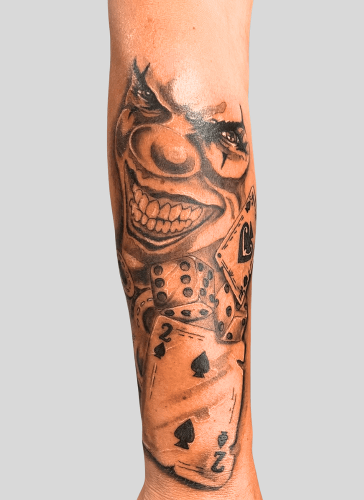 Joker Tattoo Portrait