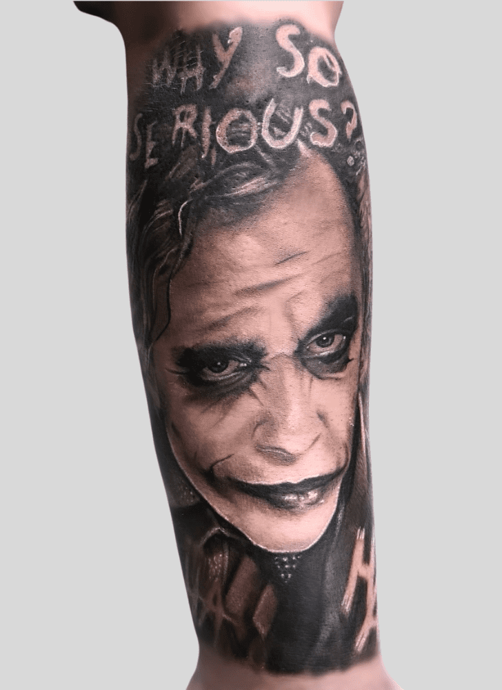 Joker Tattoo Ink