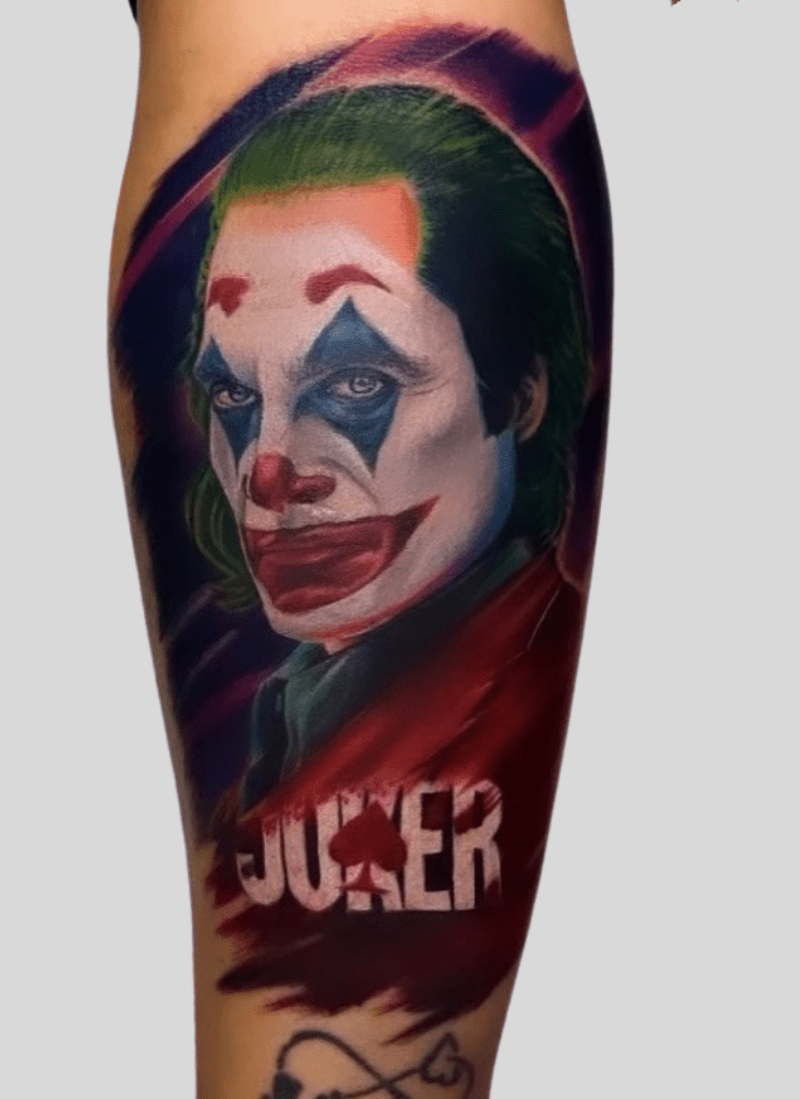 Joker Tattoo Design Image