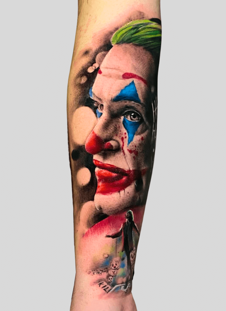 Joker Tattoo Ink