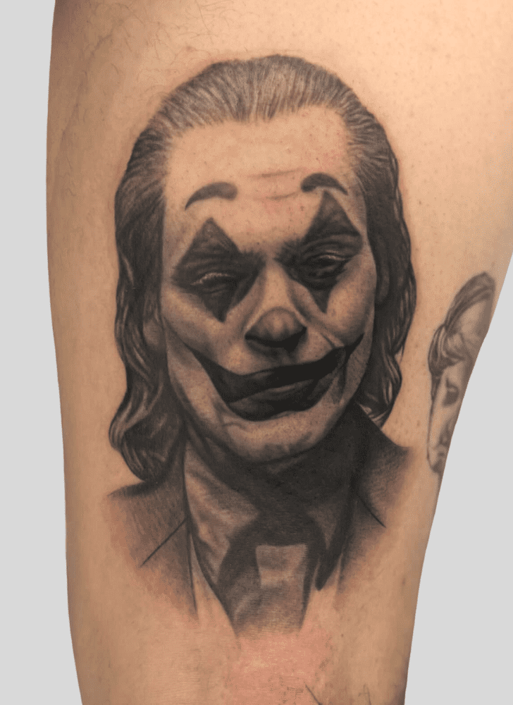 Joker Tattoo Shot