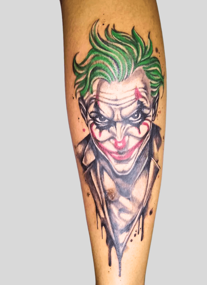 Joker Tattoo Photograph