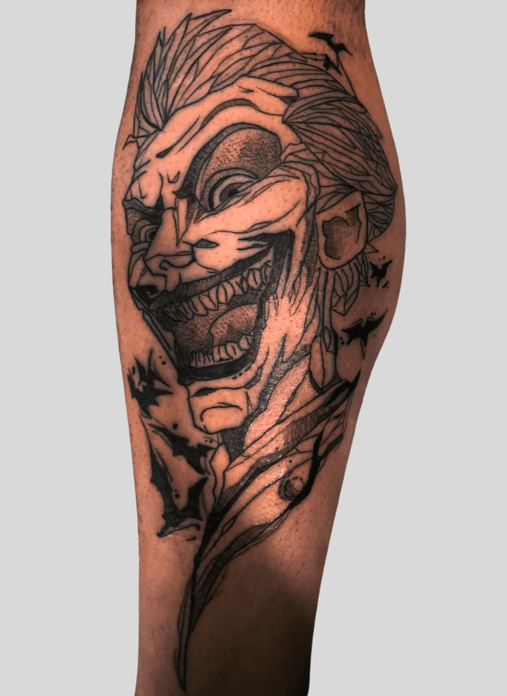 Joker Tattoo Portrait