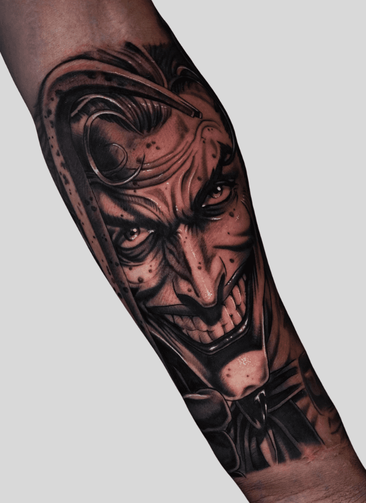 Joker Tattoo Design Image