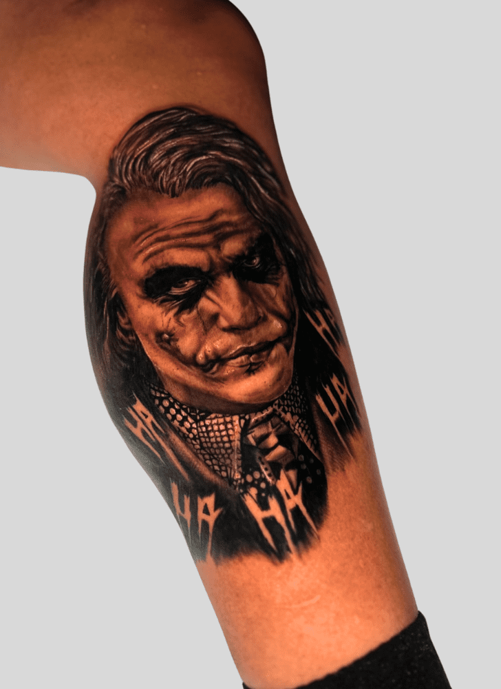 Joker Tattoo Photograph