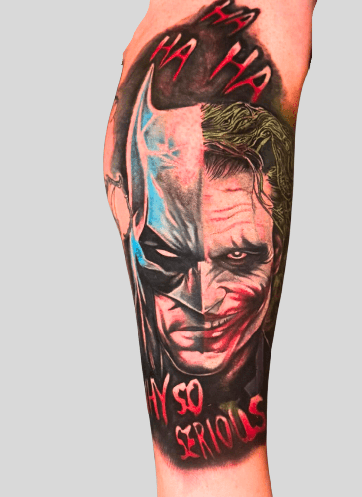 Joker Tattoo Shot