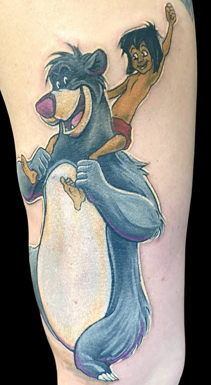 Jungle Book Tattoo Portrait