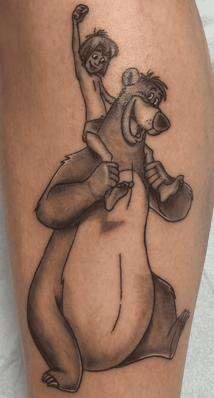 Jungle Book Tattoo Shot