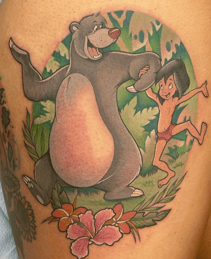 Jungle Book Tattoo Snapshot