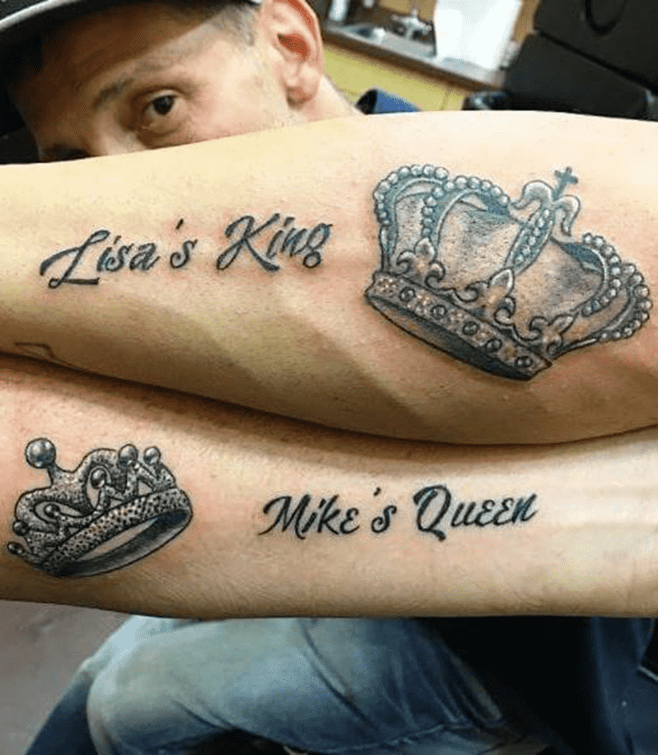 King Queen Tattoo Photos