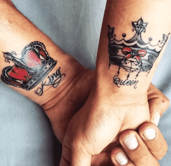 King Queen Tattoo Photograph