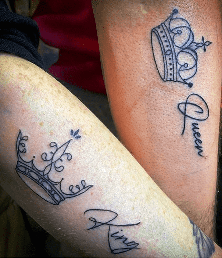 King Queen Tattoo Snapshot