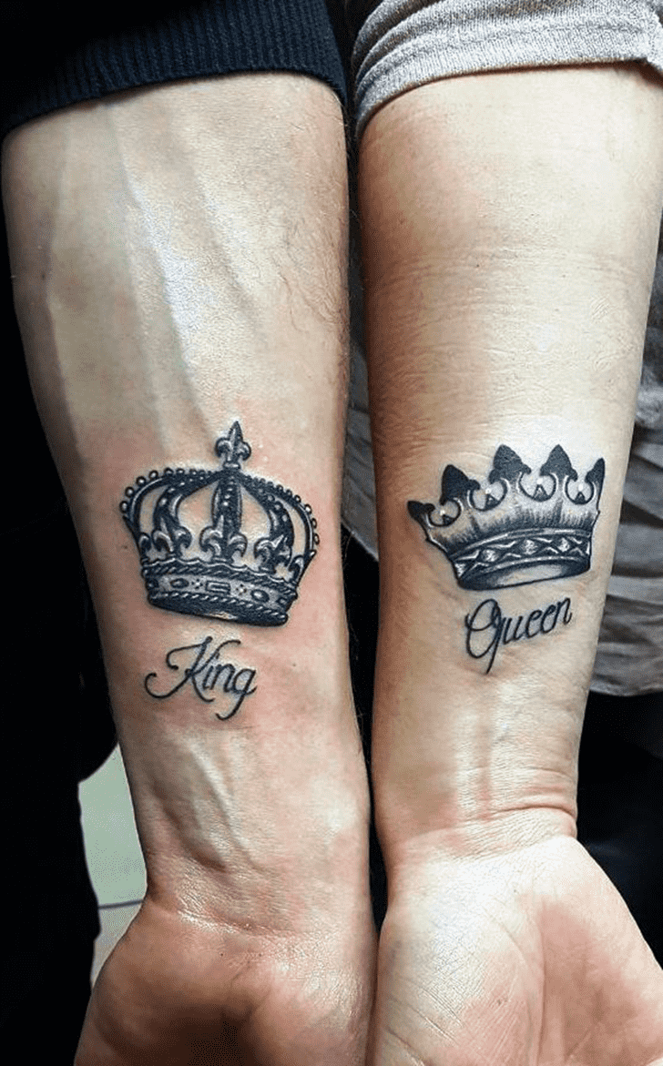 King Queen Tattoo Ink