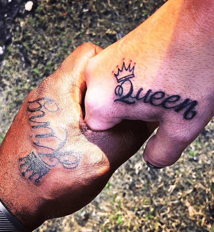 King Queen Tattoo Photo