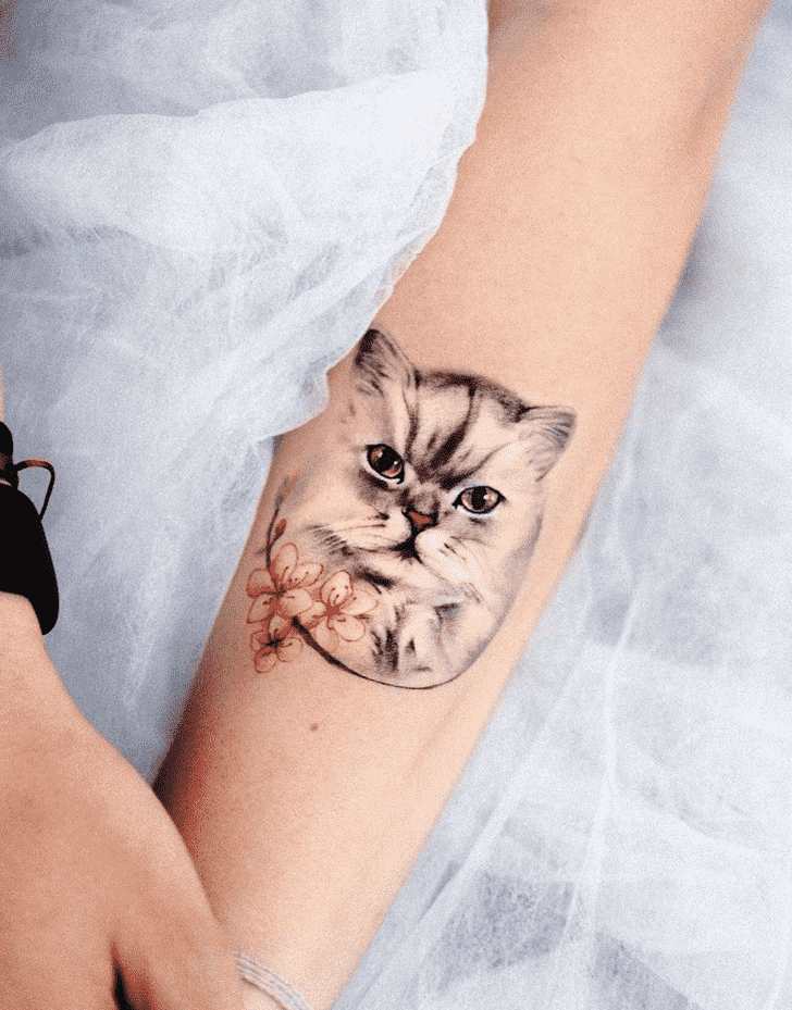 Kitty Tattoo Portrait
