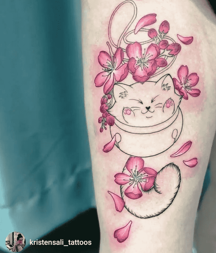 Kitty Tattoo Figure