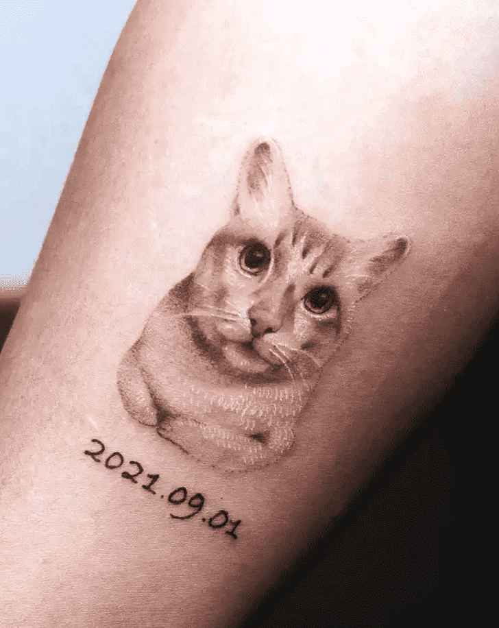 Kitty Tattoo Portrait