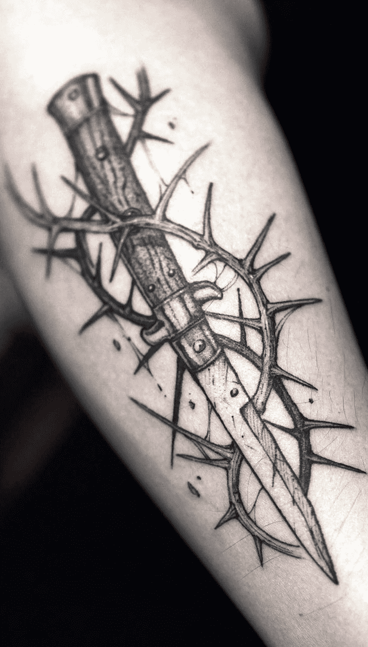 Knife Tattoo Picture