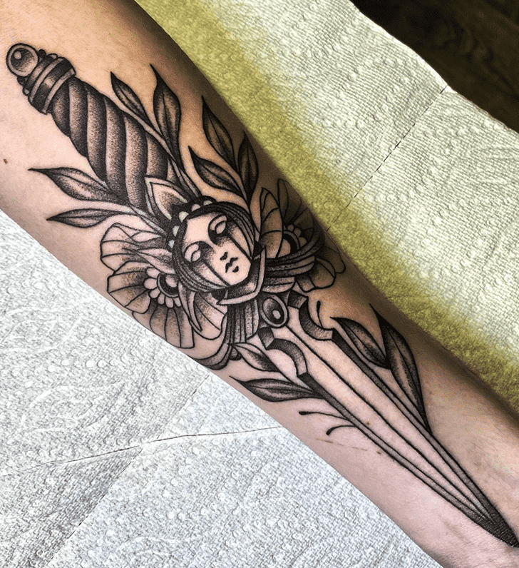 Knife Tattoo Photos