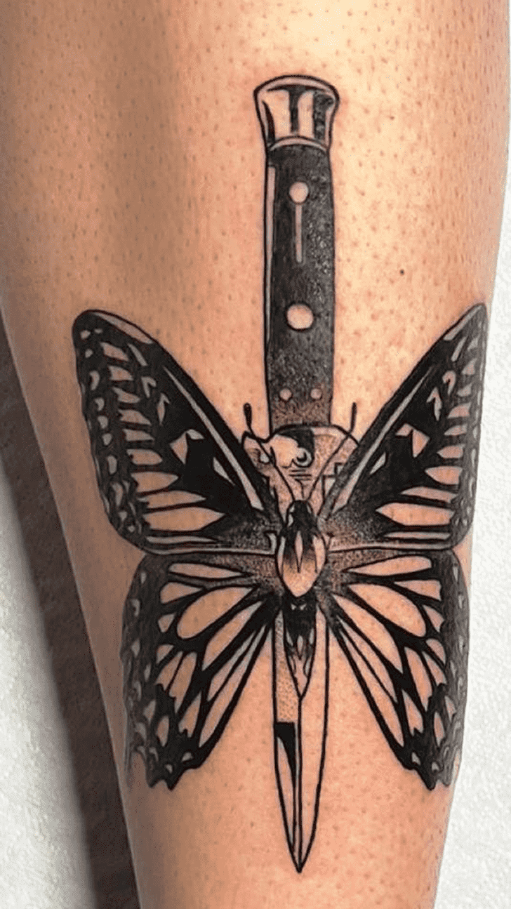 Knife Tattoo Photos