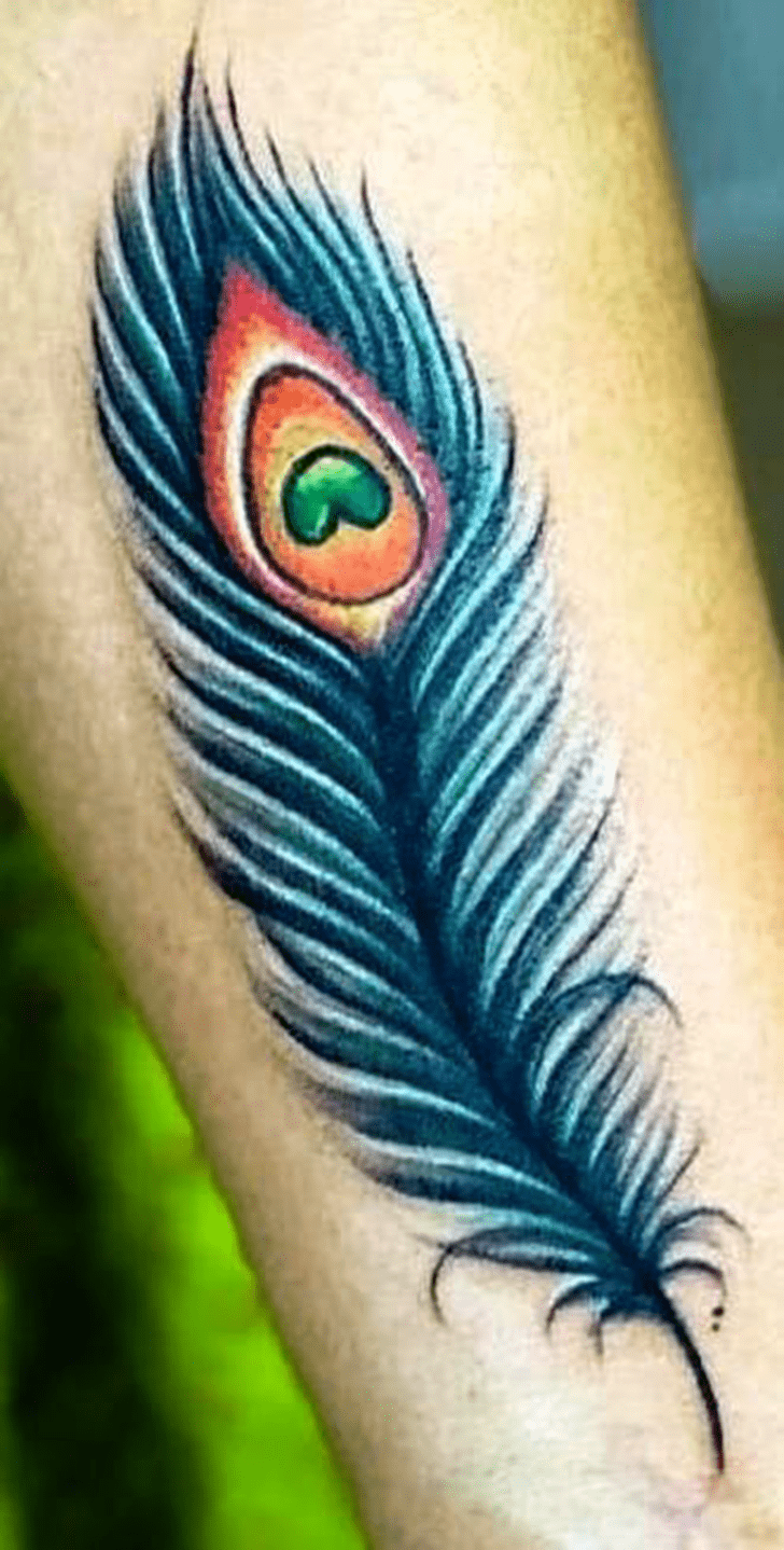 Krishna Janmashtami Tattoo Figure