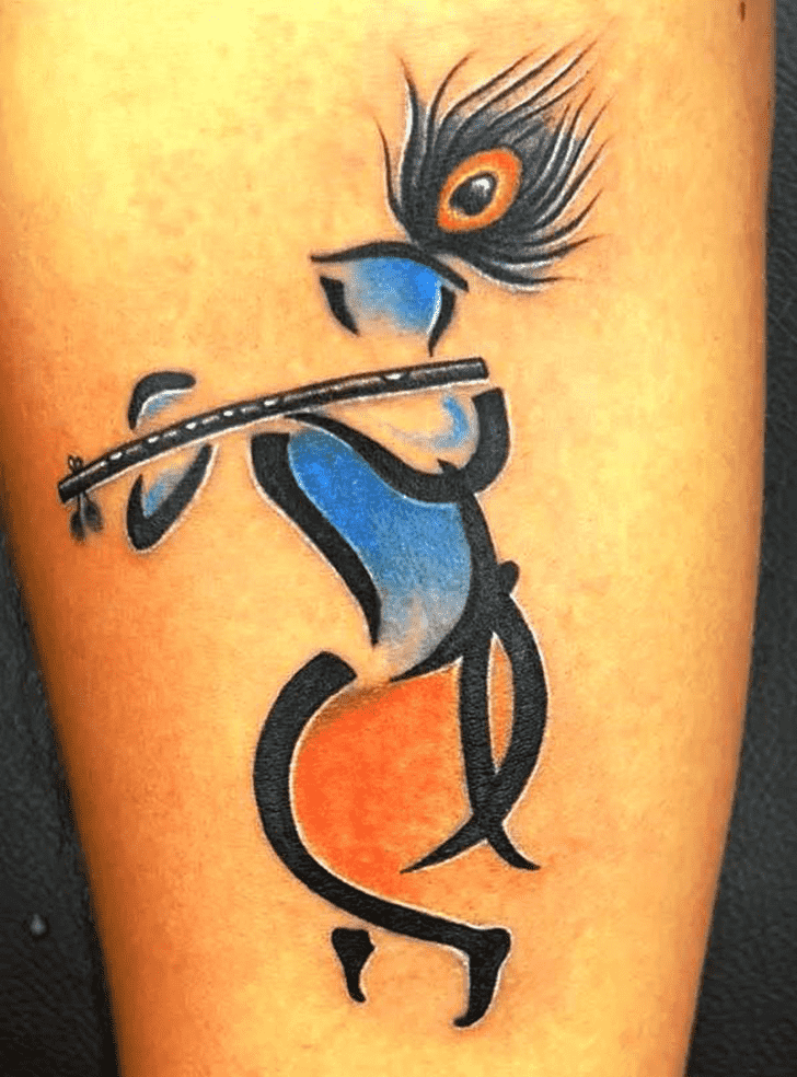 Krishna Tattoo Photo