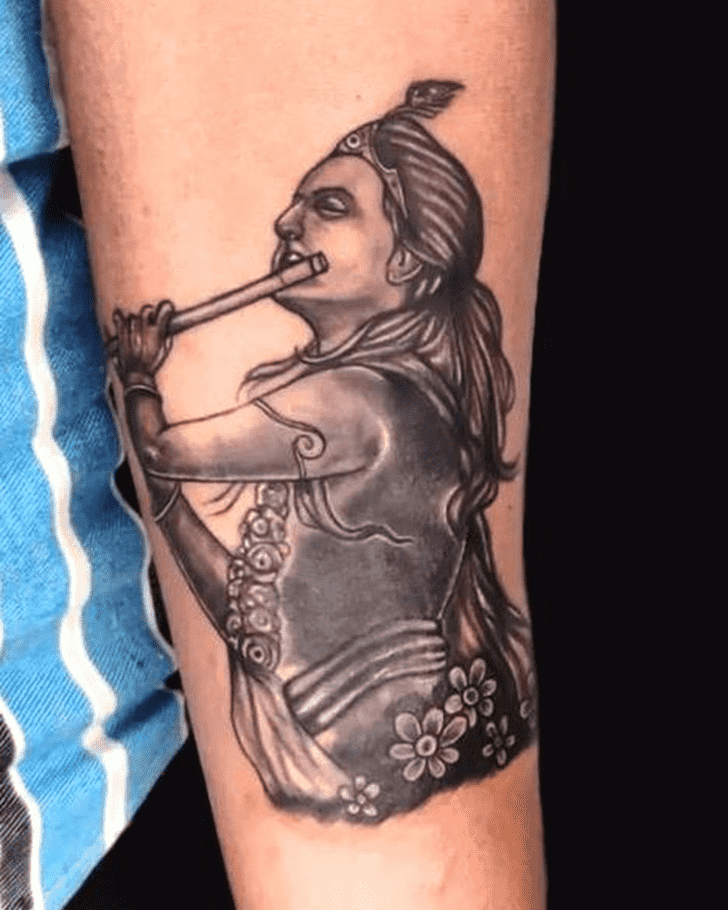 Krishna Tattoo Photos