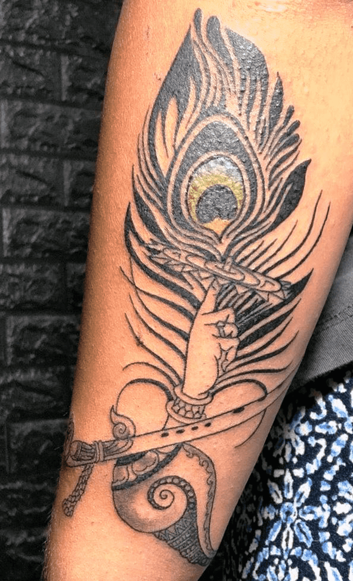 Krishna Tattoo Portrait