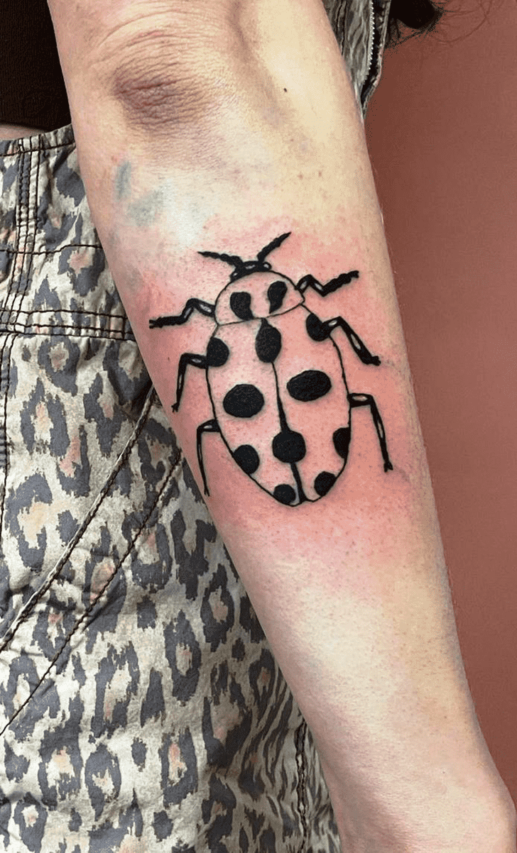 Ladybugs Tattoo Figure