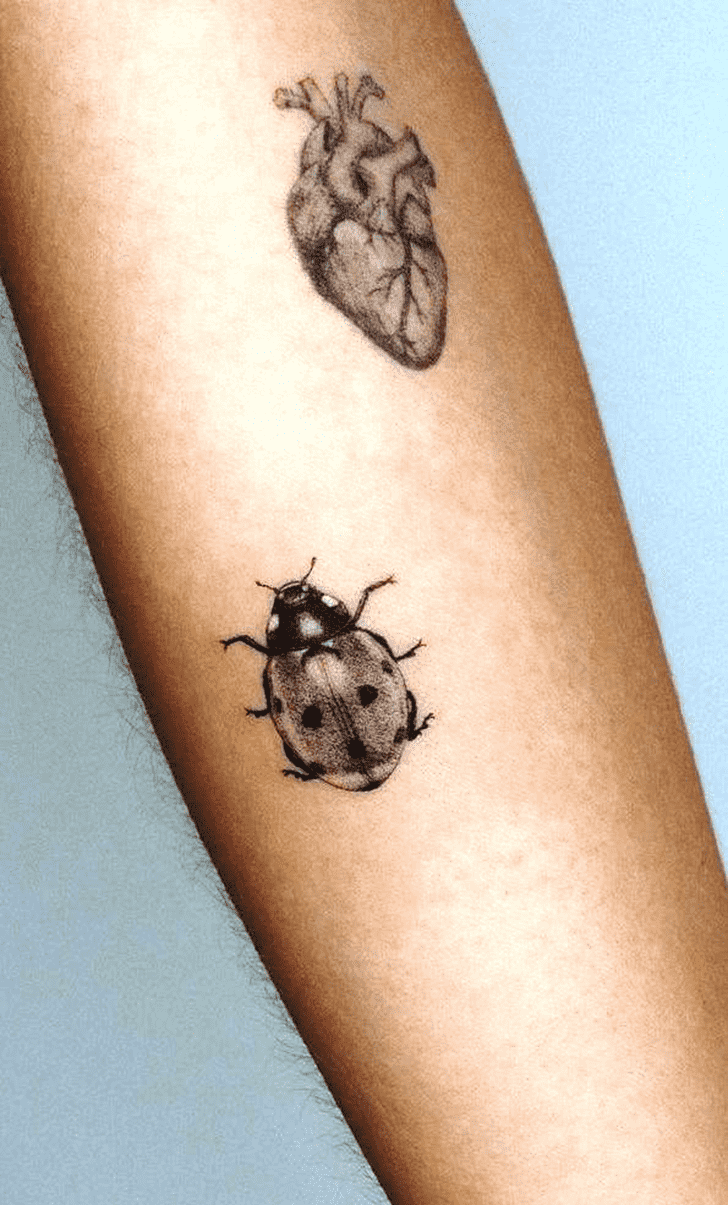 Ladybugs Tattoo Portrait