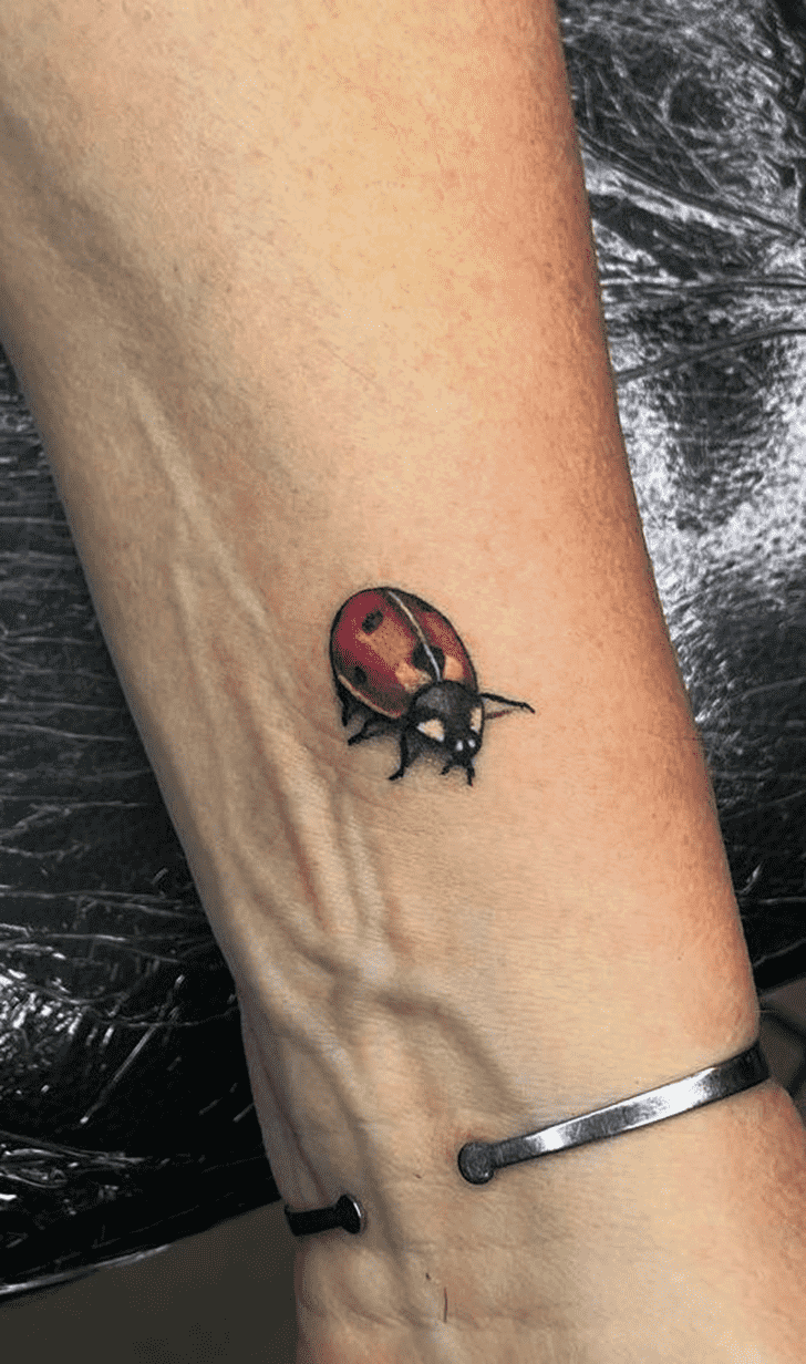 Ladybugs Tattoo Figure