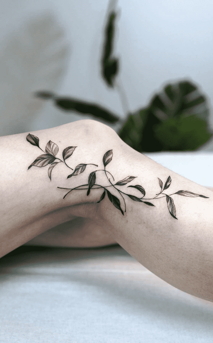 Leaf Tattoo Photograph