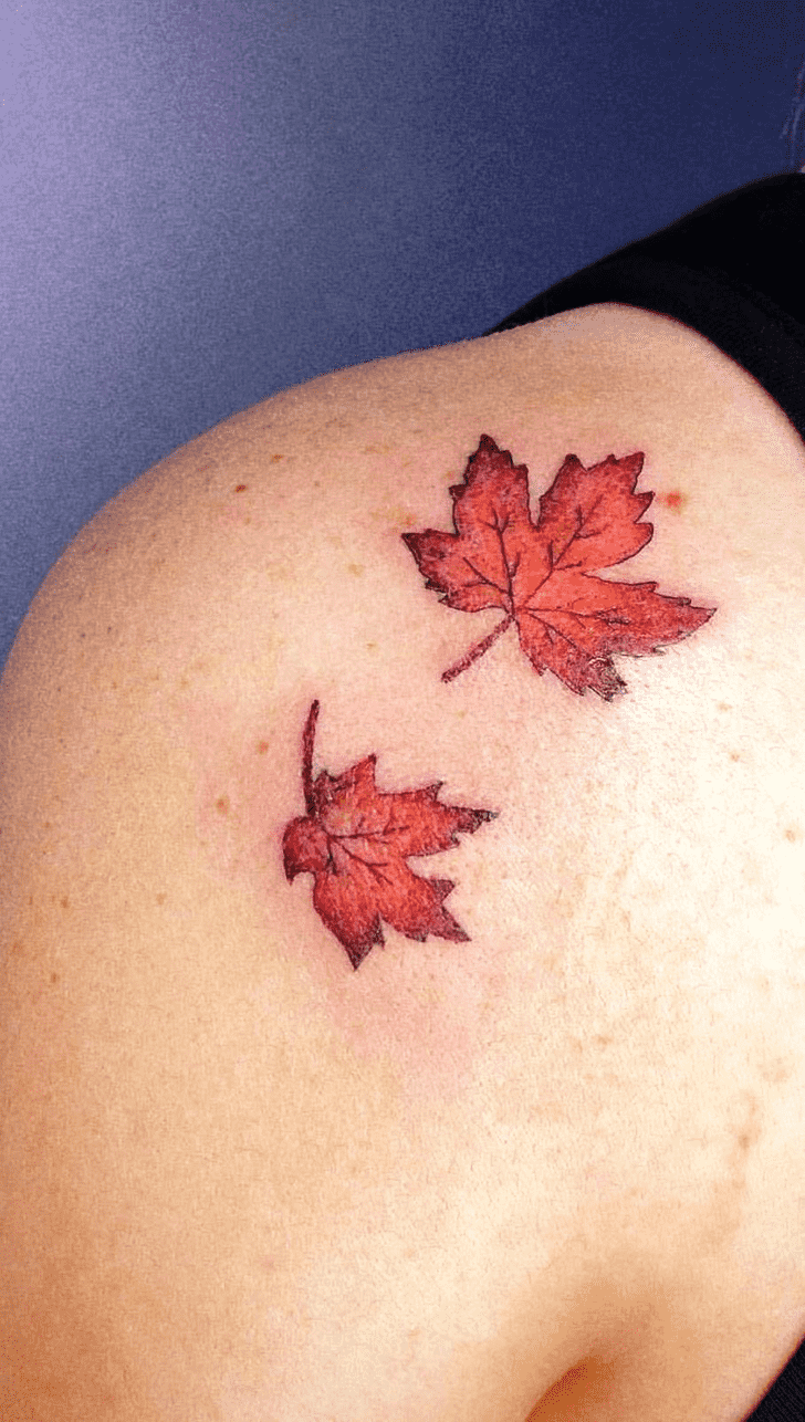 Leaf Tattoo Snapshot