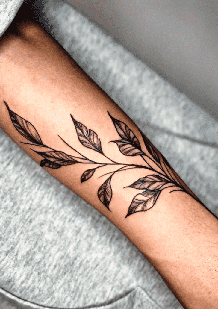 Leaf Tattoo Design Image