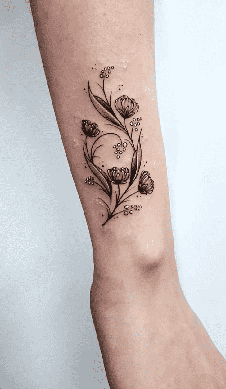 Leaf Tattoo Portrait