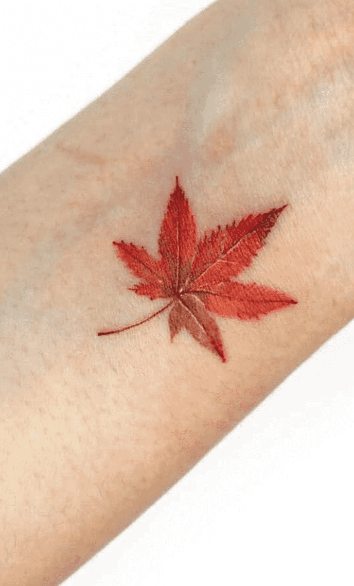 Leaf Tattoo Picture