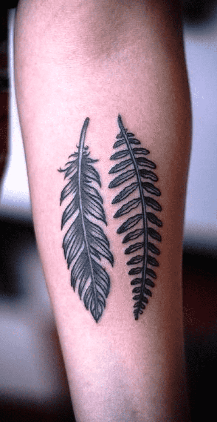 Leaf Tattoo Photograph