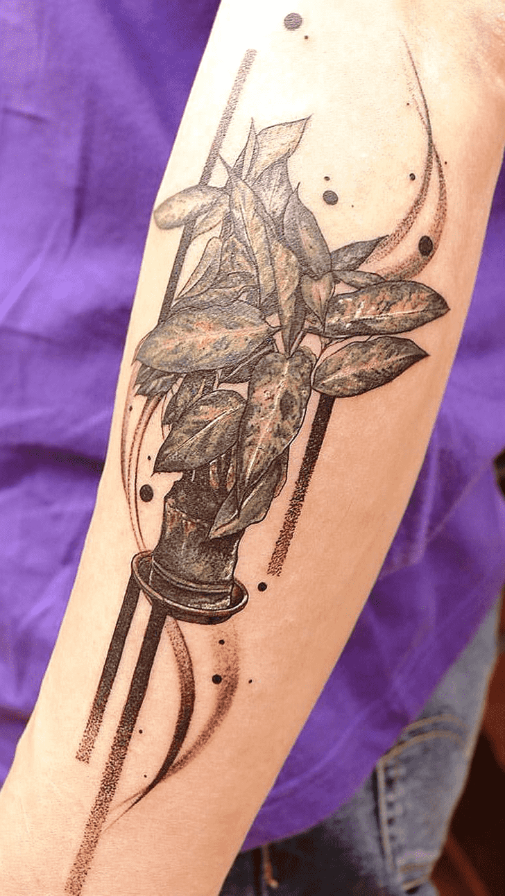 Leaf Tattoo Design Image