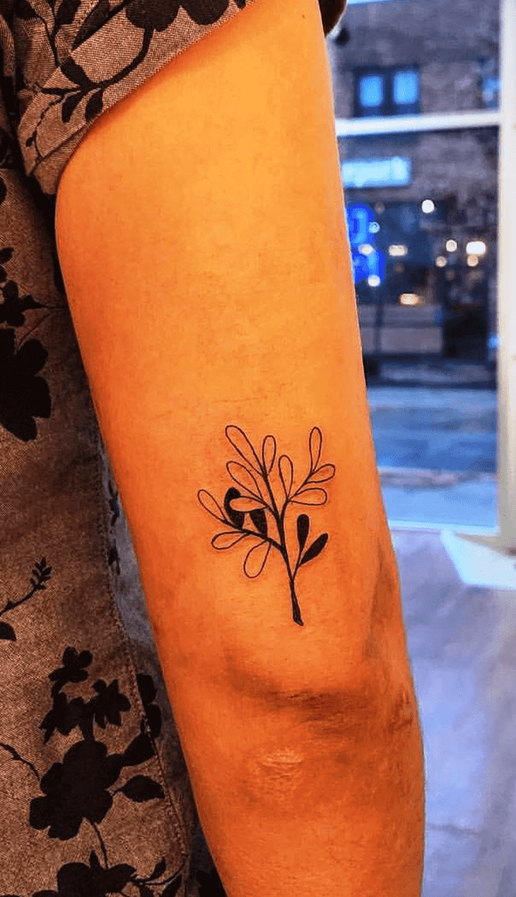 Leaf Tattoo Shot