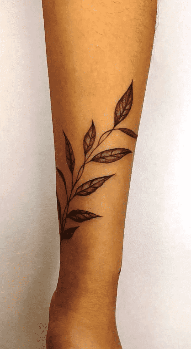 Leaf Tattoo Snapshot