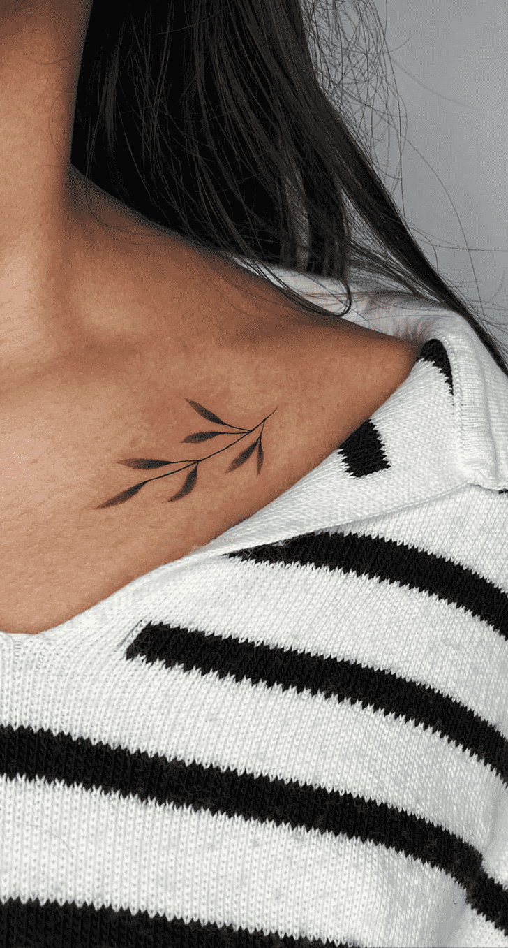 Leaf Tattoo Ink