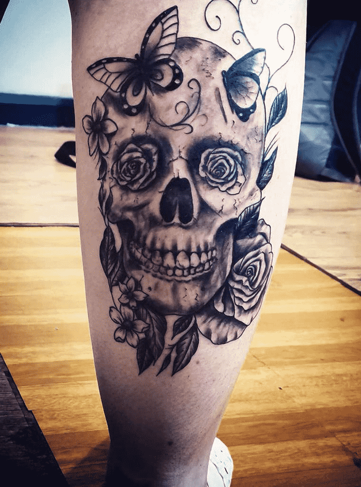 Leg Tattoo Portrait