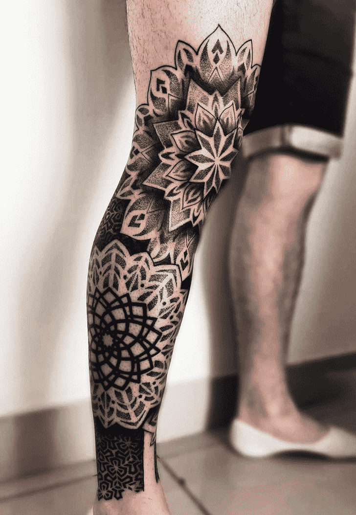 Leg Tattoo Ink