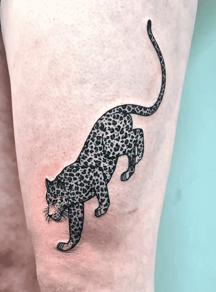 Leopard Tattoo Design Image