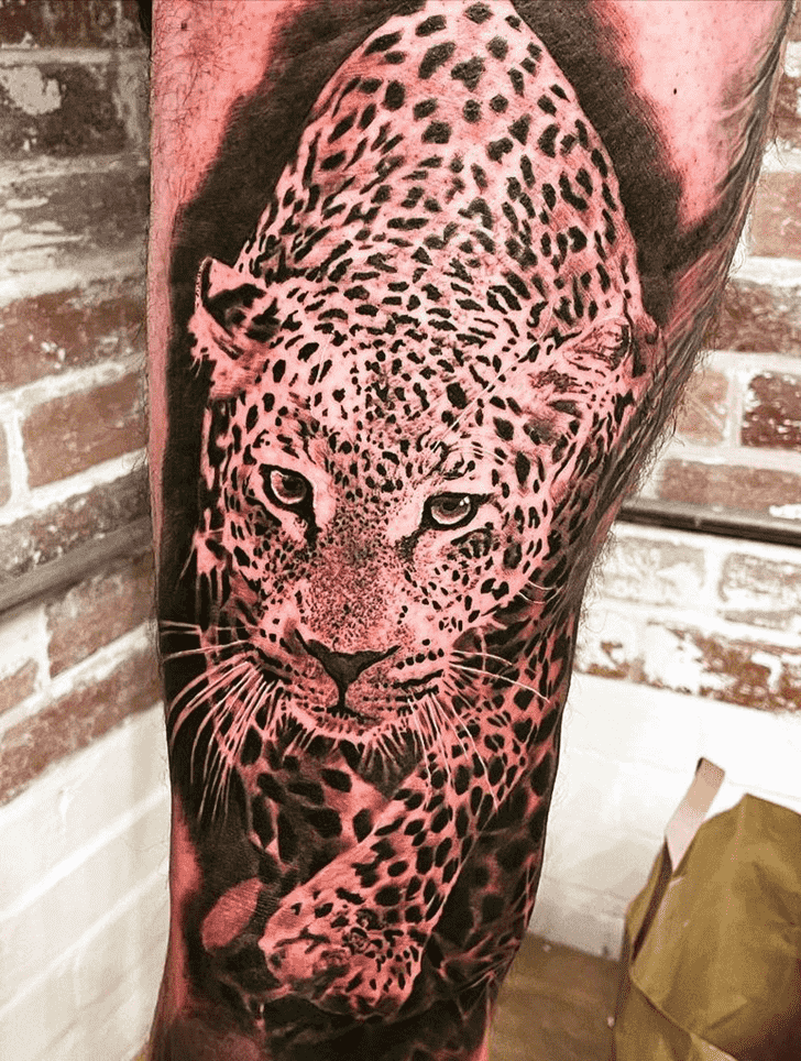 Leopard Tattoo Photograph