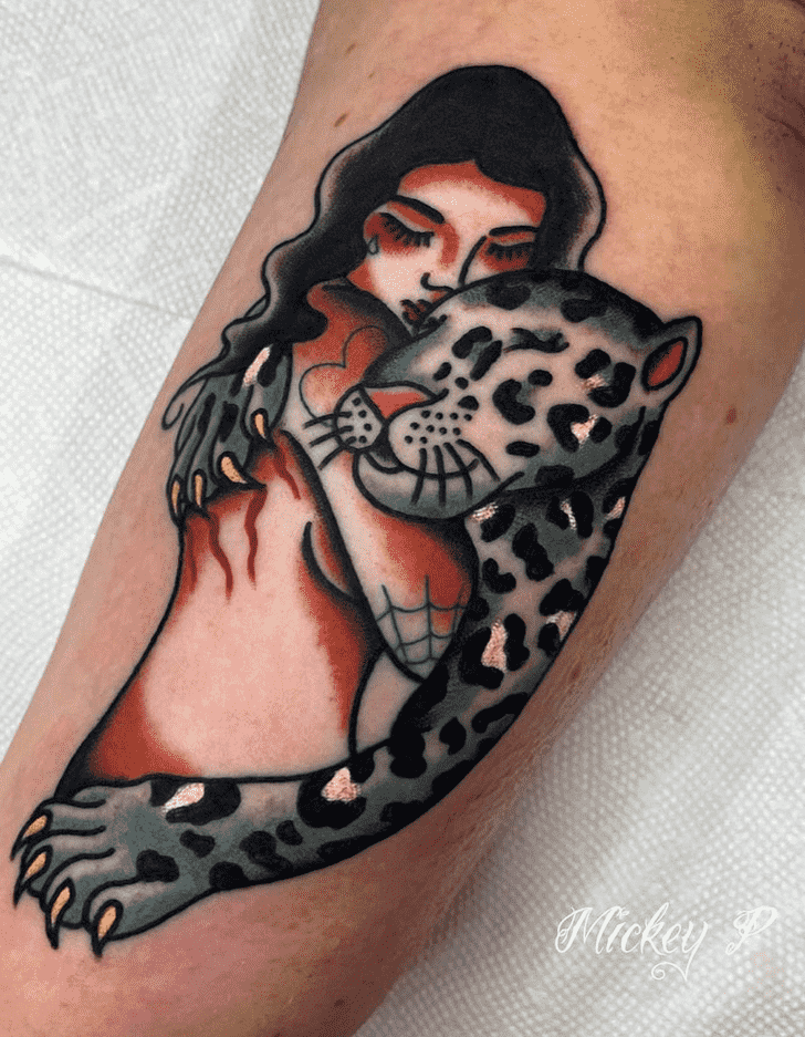 Leopard Tattoo Portrait