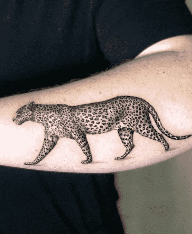 Leopard Tattoo Ink